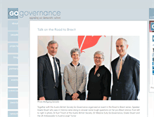 Tablet Screenshot of go-governance.com